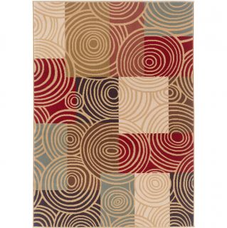 Lagoon 104530 Contemporary Multi Area Rug (76 X 910)