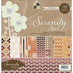 Die Cuts With A View Serenity Paper Stack (48 Sheet)