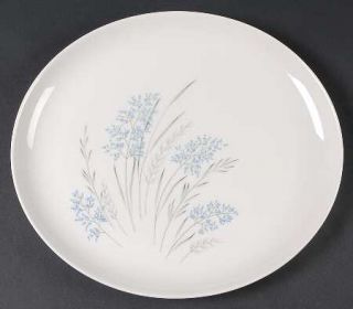Syracuse Blue Grass 12 Oval Serving Platter, Fine China Dinnerware   Carefree L