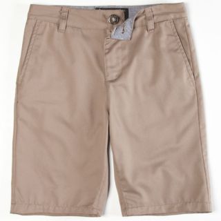 Boys Slim Chino Shorts Dark Khaki In Sizes 24, 27, 29, 30, 26, 22, 2