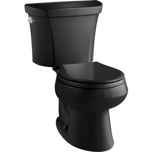 Kohler K 3989 7 HIGHLINE Two Piece Elongated Dual Flush Toilet
