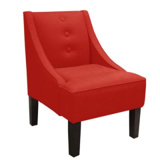 Skyline Furniture Swoop Armchair 74 1LNN Color Linen Poppy