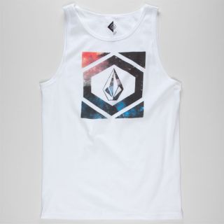 Cosmic Diltern Mens Tank White In Sizes Large, Small, X Large, Medium, X