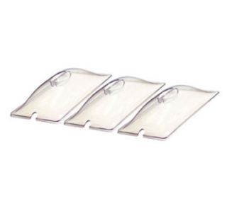 Cadco Clear Lids For Third Size Steam Pans, Polycarbonate