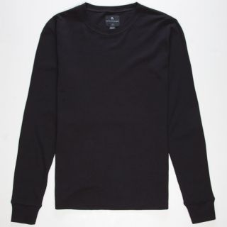 Solid Mens Thermal Black In Sizes X Large, Xx Large, Medium, Small,