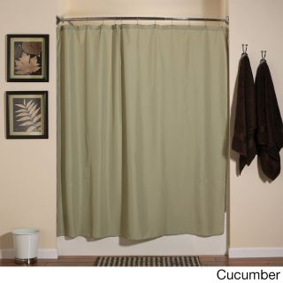 Aulaea Shower Curtain Liners Buttonhole Opening