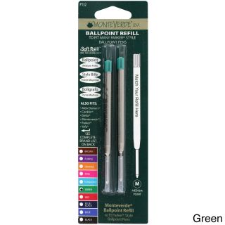 Monteverde Stick Refill For Parker Ball Point Pens (pack Of 2)