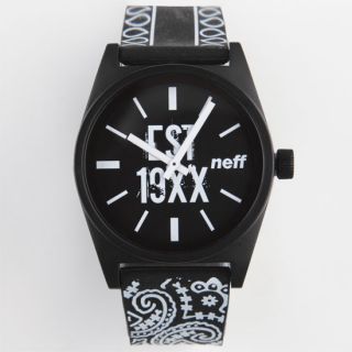 Daily Mgk Watch Black/White One Size For Men 230779125
