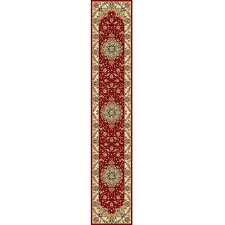 Lyndhurst Collection Red/ Ivory Runner (23 X 16)