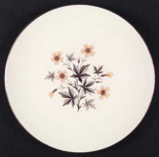 Edwin Knowles Sun Light Dinner Plate, Fine China Dinnerware   Yellow Flowers,Tau