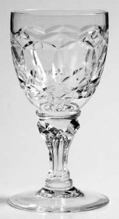 Royal Leerdam   Netherland Regal Cordial Glass   Cut Criss Cross,Vertical Cut On