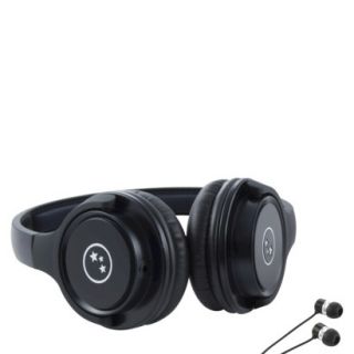Able Planet Travelers Choice Stereo Headphones   Black