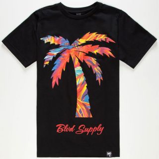 Tropics Boys T Shirt Black In Sizes X Large, Large, Small, Medium F