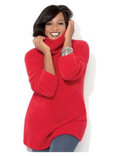 Catherines Plus Size Soft Essential Sweater   Womens Size 3X, Jester Red