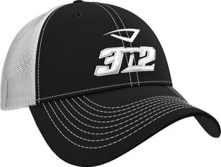 3N2 Flex Fit Team Trucker Cap   Black/White Baseball Caps