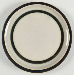 Bing & Grondahl Tema Luncheon Plate, Fine China Dinnerware   Stoneware, Bands Of