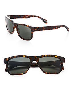 Oliver Peoples Becket Acetate Sunglasses   Brown