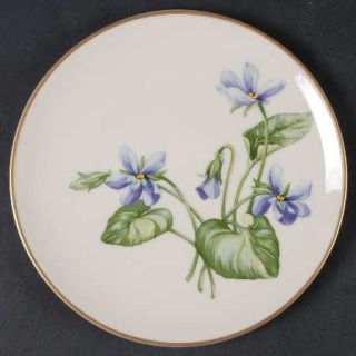 Franciscan Olympic Bread & Butter Plate, Fine China Dinnerware   Purple Violets,