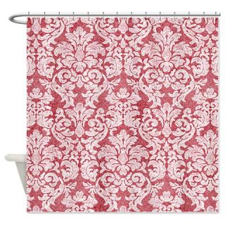  lace pattern   white coral Shower Curtain  Use code FREECART at Checkout