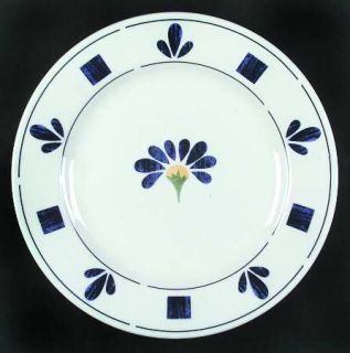 Majesticware Spring Daisy Salad Plate, Fine China Dinnerware   Daisies On Blue R