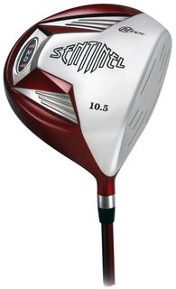Nextt Golf Sentinal 2.0 Driver Mens Right Hand With Head Cover (Red, White, BlackRight/left handed RightLoft degree 10.5Shaft options GraphiteCover Custom Materials Graphite/ steel/ rubberWeight 3 poundsDimensions 6 inches deep x 6 inches wide x 46