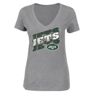 NFL Jets Respect Us II Heather Tee Shirt L