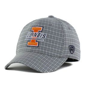 Illinois Fighting Illini Top of the World NCAA Plaidee One Fit Cap