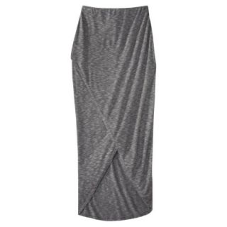 Mossimo Womens Tulip Maxi Skirt   Gray Stripe S