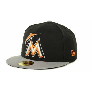 Miami Marlins New Era MLB Exclusive Patch 59FIFTY Cap