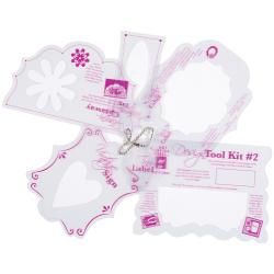Hot Off The Press Templates 12x12in design Tool Kit #2
