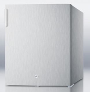 Summit Refrigeration 17.38 Refrigerator   Auto Defrost, 1.6 cu ft, Stainless
