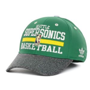 Seattle SuperSonics adidas NBA 2013 Practice Flex Cap