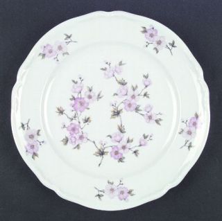 Hutschenreuther Florette Dinner Plate, Fine China Dinnerware   Pink Floral Rim A