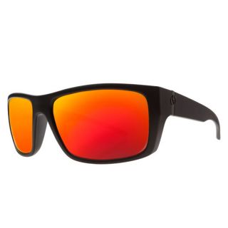 Sixer Sunglasses Matte Black Melanin Grey Fire Chrome One Size For Men