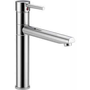 Delta Faucet 1159LF Trinsic Trinsic Single Handle Centerset Kitchen Faucet