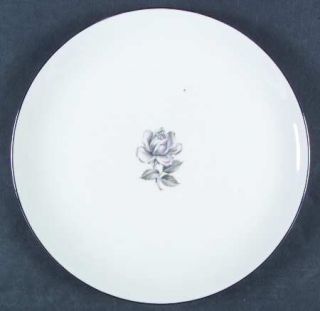 Wood Canning Contessa Dinner Plate, Fine China Dinnerware   Gray/White/Pink/Blue