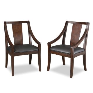 Rio Vista Game Table Chair In Espresso (pack Of 2)