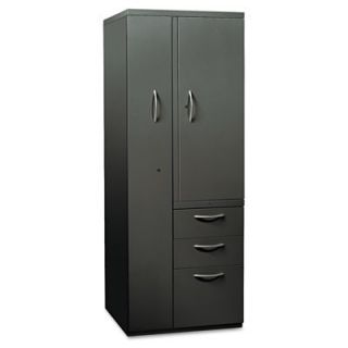 HON 26.44 Right Flagship Personal Storage Tower HONST24723R Finish Charcoal