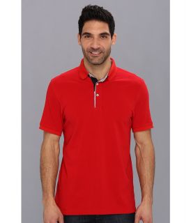 Report Collection S/S Pique Polo Mens Short Sleeve Knit (Red)