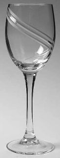 Cristal DArques Durand Farandole Wine   Swirl Cut, Montelimar Shape