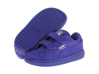 Puma Kids Suede 2 Straps Girls Shoes (Purple)