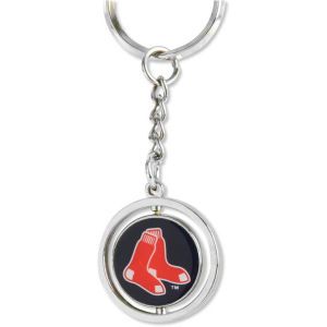 Boston Red Sox AMINCO INC. Rubber Baseball Spinning Key Ring