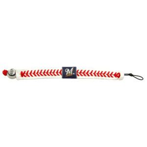 Milwaukee Brewers Game Wear Baseball Bracelet