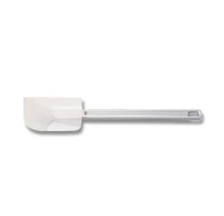 American Metalcraft 13.5 in Plate & Bowl Scraper w/ Plastic Handle & Rubber Blade, White
