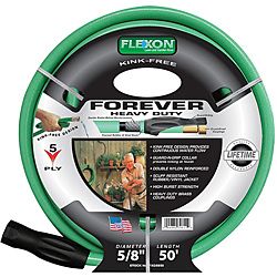 Flexon Forever Plus (0.625 X 50) Garden Hose (GreenSize 50 feet 50 feet )