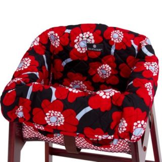 Balboa Baby High Chair Cover   Red Poppy