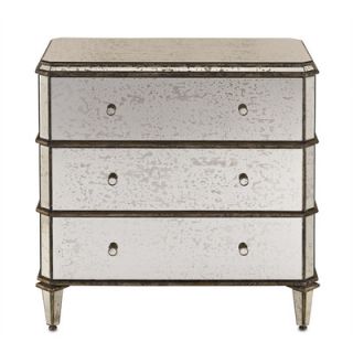 Currey & Company 3 Drawer Chest 4204