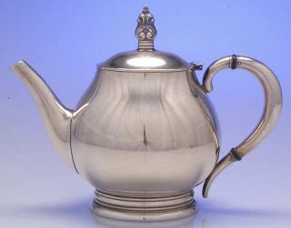 International Silver Royal Danish (Sterling,Hollowware) Teapot   Sterling, Hollo