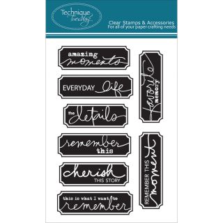 Technique Tuesday Amazing Moments Clear Stamps