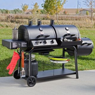 Char Griller Trio Gas/Charcoal/Smoker Grill Multicolor   CG060